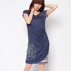 DESIGUAL Mandala Knit Dress